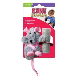 KONG Cat Toy Pluszowy Szczur z Kocimiętką | Sklepbocja.pl