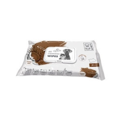 M-Pets Chusteczki Nawilżane z Kokosem – Naturalne nawilżenie i świeżość (20x15 cm, 80 sztuk)
