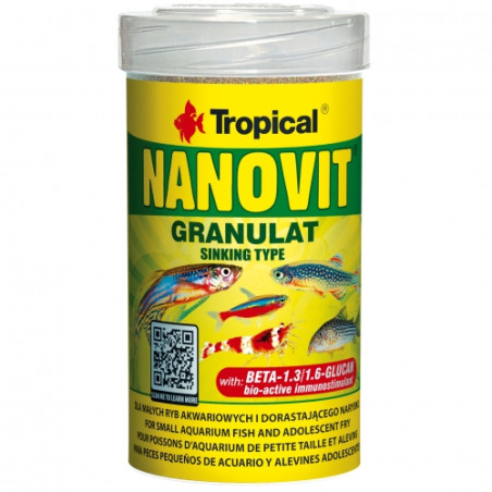 Tropical Nanovit Granulat 100ml