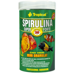 Tropical Spirulina Super Forte 36% Mini Granulat 100ml