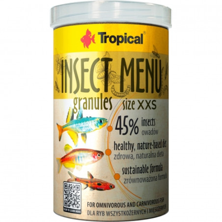 Tropical Insect Menu Granules Size XXS 100ml