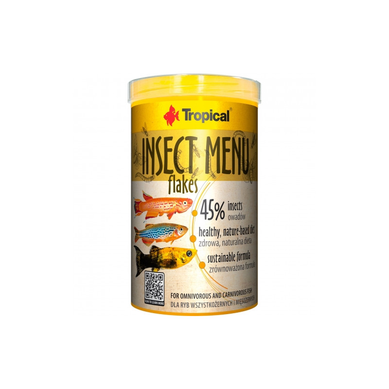 Tropical insect menu flakes 250ml