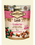 Carnilove dog snack crunchy lamb and cranberies 200g